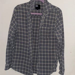 mens green plaid flannel